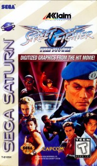 Street Fighter The Movie JP Sega Saturn JP box art